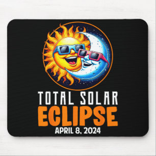 Süße totale Sonnenfinsternis 8. April Mousepad