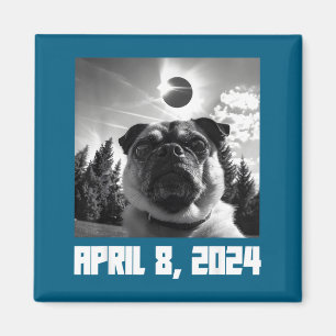 Süße totale Sonnenfinsternis am 8. April Magnet