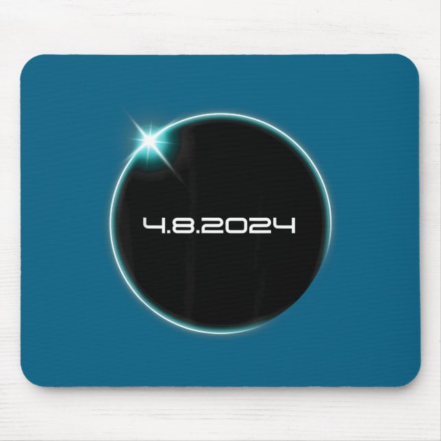 Süße Totalität 4 08 Totale Sonnenfinsternis Mousepad (Vorne)