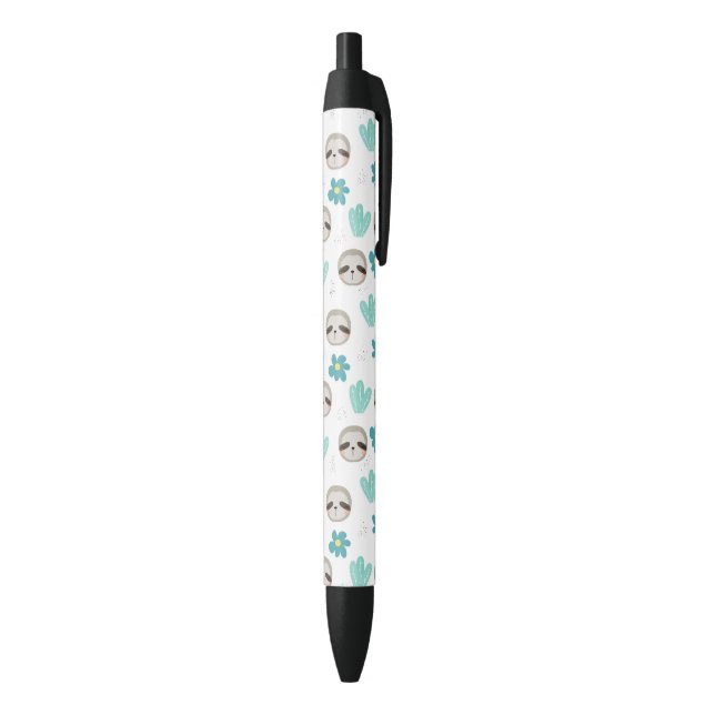 Süße Trägheits-Blumenmuster Kugelschreiber (Unterseite (Vertikal))