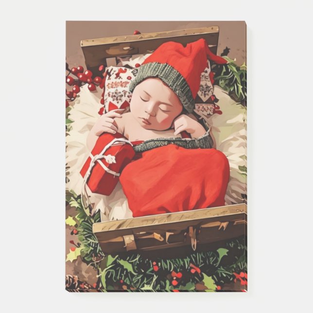 Süße Träume, Baby Post-it Klebezettel (Vorderseite)