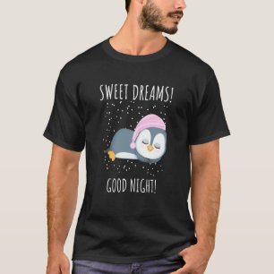 Süße Träume Gute Nacht Pinguin für Kinder T-Shirt