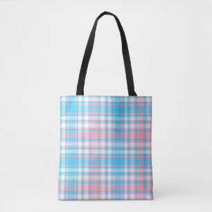 Süße Träume Karierter Tote Bag