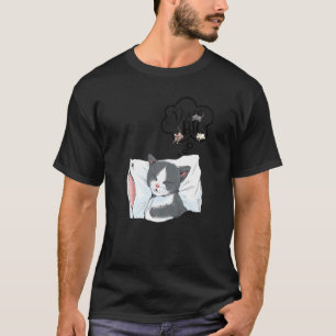 Süße Träume Katze Idee T-Shirt