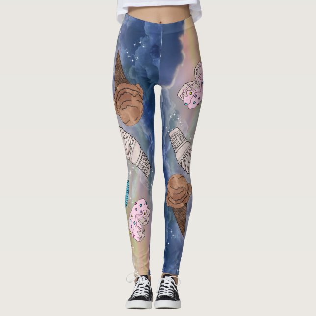 Süße Träume Leggings (Vorderseite)
