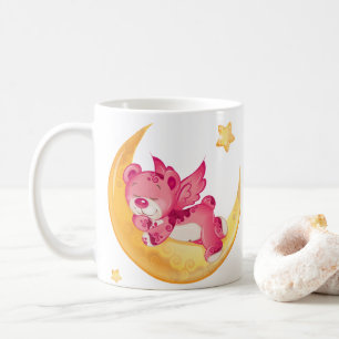 Süße Träume mit einem Teddy-Bär Kaffeetasse