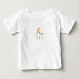 Süße Träume Mond – Baby Shower T-Shirt Design