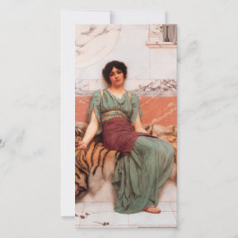 Süße Träume (schöne römische Frau auf der Tigerhau Karte