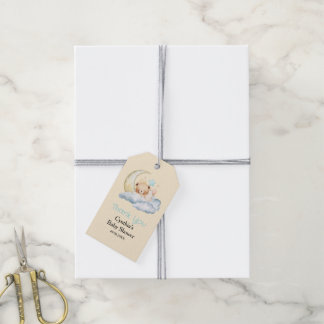 Süße Träume Teddybär Junge Baby Shower Geschenkanh Geschenkanhänger