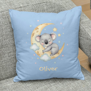 Süße träumerische Koala-Jungen Kissen
