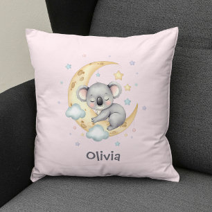 Süße träumerische Koala-Mädchen Kissen