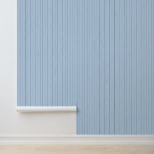 Süße trendige 1" Pinstripe Babyblau Tapete