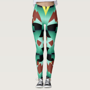 Süße trendige mehrfarbige "Ratti_Creative_Arts" Le Leggings