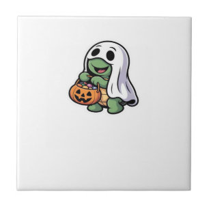Süße Turtle Ghost Kostüm � Tolles Halloween Tri Fliese