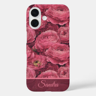 Süße Überraschung Geburtstags-Ranunkel-Name iPhone 16 Hülle