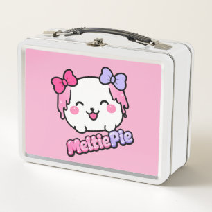 Süße und flauschige Kawaii-Waren für Mädchen Metall Brotdose