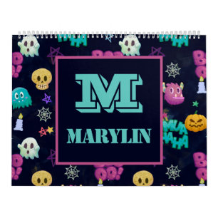 SÜßE UND GRUSELIGE HALLOWEEN BACK TO SCHOOL KALENDER
