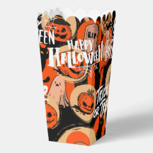 Süße und gruselige Halloween-Spooky-Vibes
