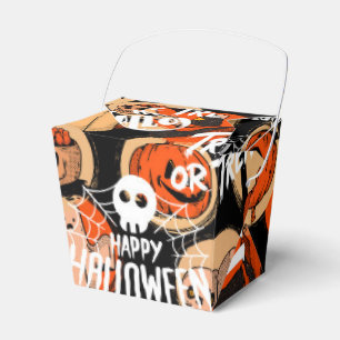 Süße und gruselige Halloween-Spooky-Vibes Geschenkschachtel