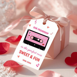 Süße und lustige Freundschafts-Valentinsgeschenk-A Geschenkanhänger