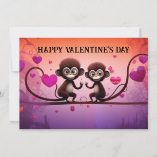 Süße und lustige Valentinstage für Kinder #13 Feiertagskarte
