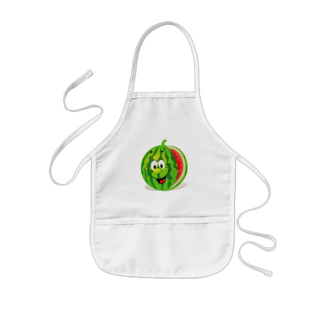 Süße und lustige Wassermelone Kinderschürze (Vorne)