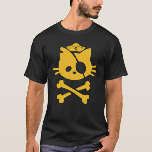 Süße und Piraten-Kinder Katze 2 T-Shirt