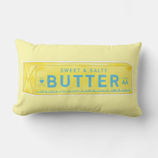 Süße und salzige Butterstange mit Schleifen und He Lendenkissen