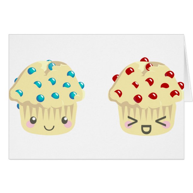 Süße und scharfe Muffin-Paare (Vorderseite (Horizontal))