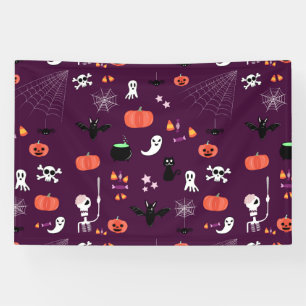 Süße unheimliche Halloween-Kunst Banner