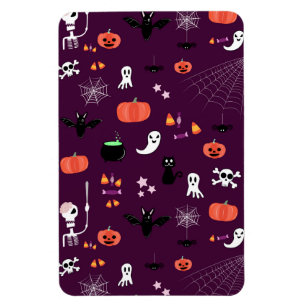 Süße unheimliche Halloween-Kunst Magnet