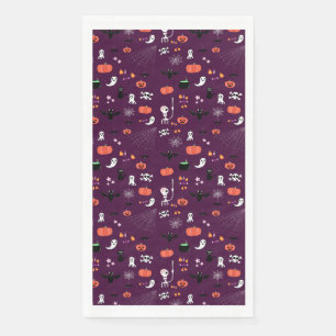 Süße unheimliche Halloween-Kunst Serviette