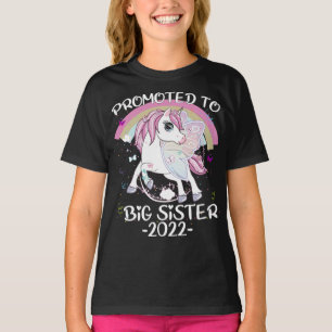 Süsse Unicorn für Big Sister 2022 T-Shirt