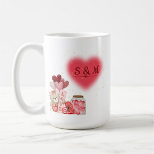 Süße Valentins-Tasse Kaffeetasse