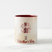Süße Valentinstag-Nussknacker-Liebe-Kaffeetasse
