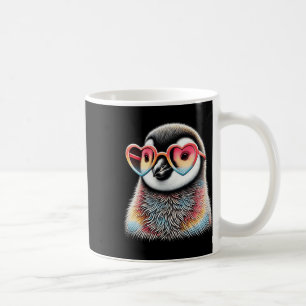 Süße Valentinstag-Pinguin-Herz-Shirts für Jungen Kaffeetasse