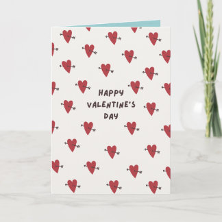 ❤️ Süße Valentinstagskarte für Paare Feiertagskarte