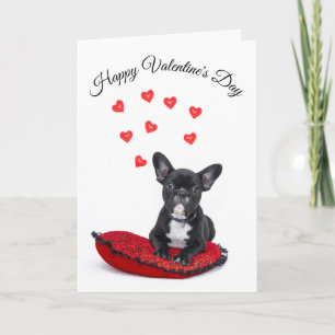 Süße Valentinstagskarte von Ihrem Hund Karte