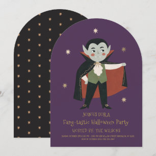 Süße Vampir-Fantastische Halloween-Party Einladung