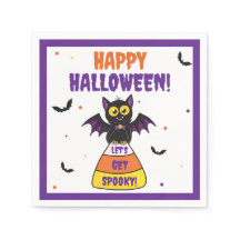 Süße Vampirfledermaus Halloween Candy Corn
