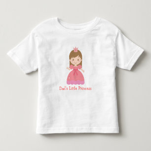 Süße Väter kleine Prinzessin Kleinkind T-shirt