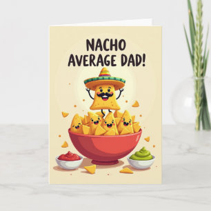 Süße Vatertag-Snack-Karte Karte