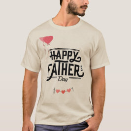 Süße Vatertag-Zitat-Grafik-Herzen hängen T-Shirt