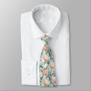 Süße Vatertagsgeschenke Tulpenblume Krawatte