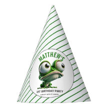 Süße Verrückte Frosch Farm Thema 1. Geburtstag