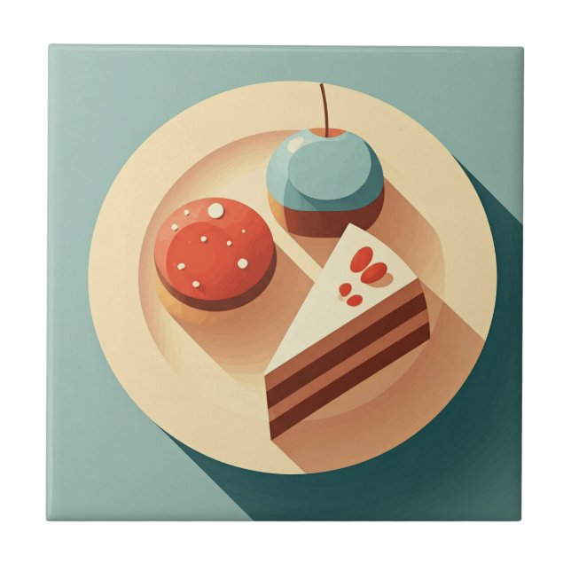 Süße Versuchungen Fliese (Vorderseite)