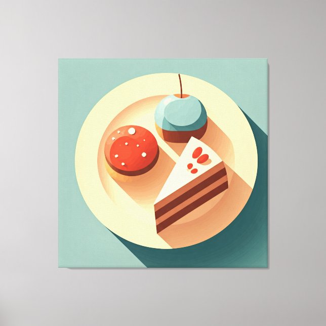 Süße Versuchungen Leinwanddruck (Vorderseite)