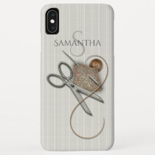 Süße Vintage-Nähutensilien Case-Mate iPhone Hülle