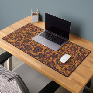 Süße, vintage Paisley-Muster Schreibtischunterlage
