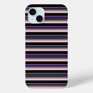 Süße vintage schwarze graue Streifen Case-Mate iPhone Hülle